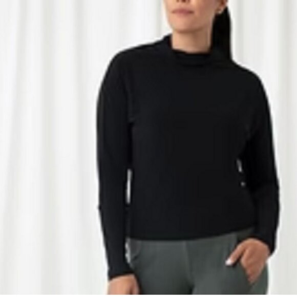 SYMPLI  - Funnel Neck Dolman T-Shirt, Size 14, Black, NWT - Picture 2 of 4